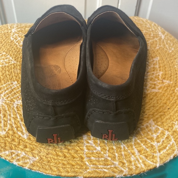 Lauren by Ralph Lauren l Black Moccasin Loafer - Picture 3 of 5